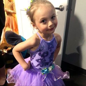 Girls (XS) dance costume